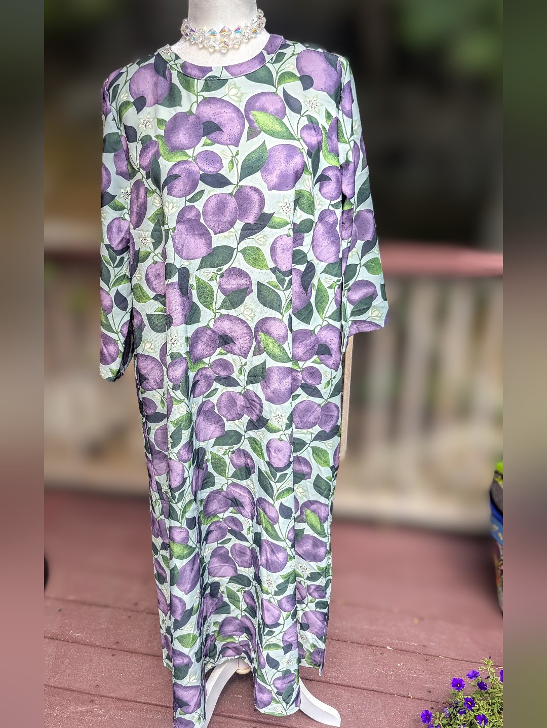 Tuckernuck Purple Jamie Floral Maxi Dress